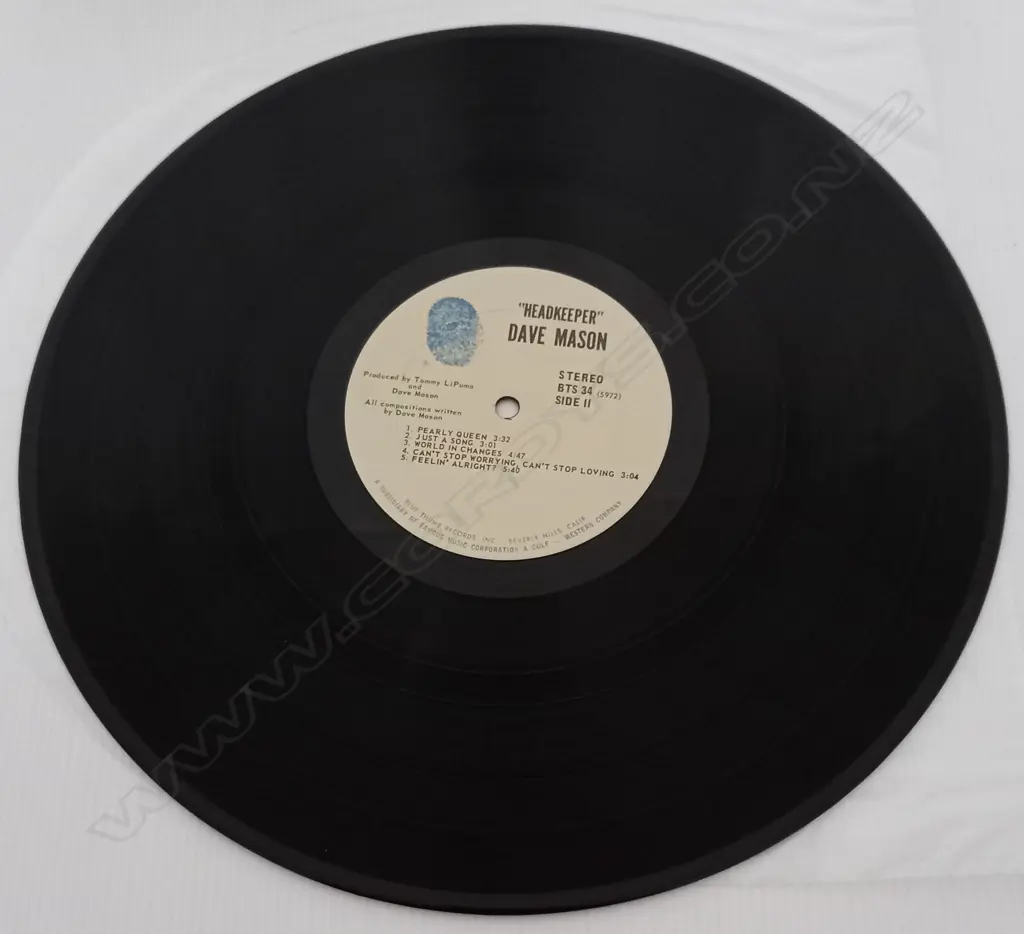 Dave Mason, Headkeeper Image 1++